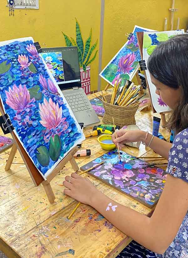 Impressionism painting class