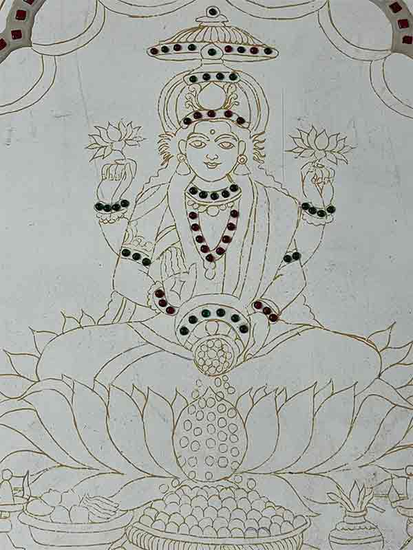 tanjore Painting lakshmi