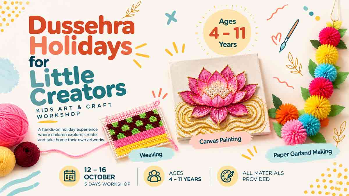 Dussehra-Holidays-Little-Creators-Workshop
